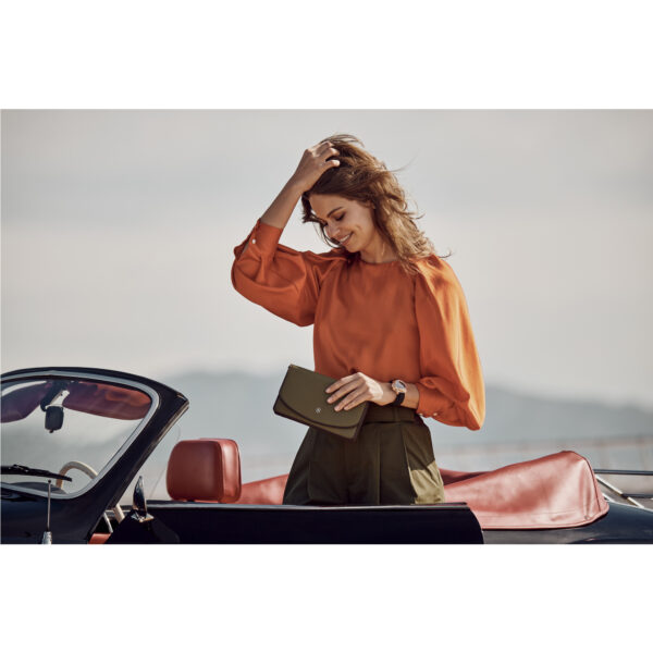 Victoria 2.0 Crossbody Clutch, Olive