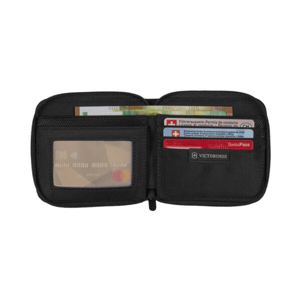 Travel Accessories 5.0 Zip-Around Wallet, Black