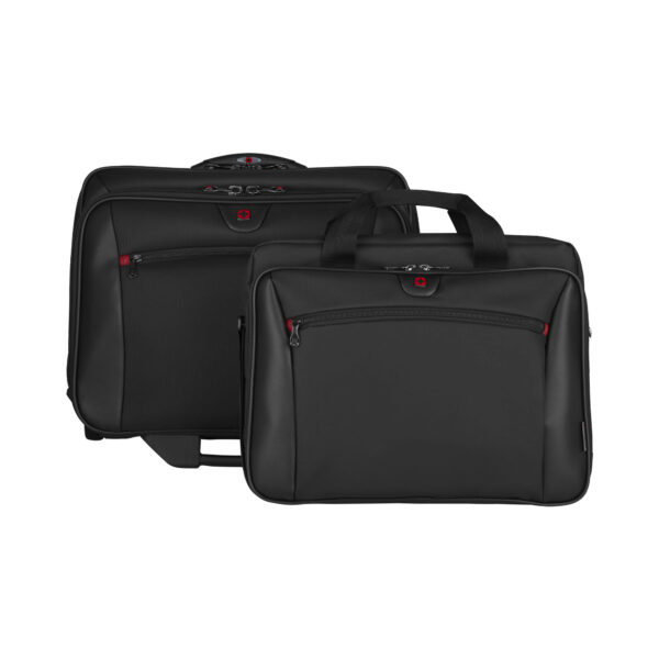 Wenger Potomac 2-Piece Wheeled Business Set, Black