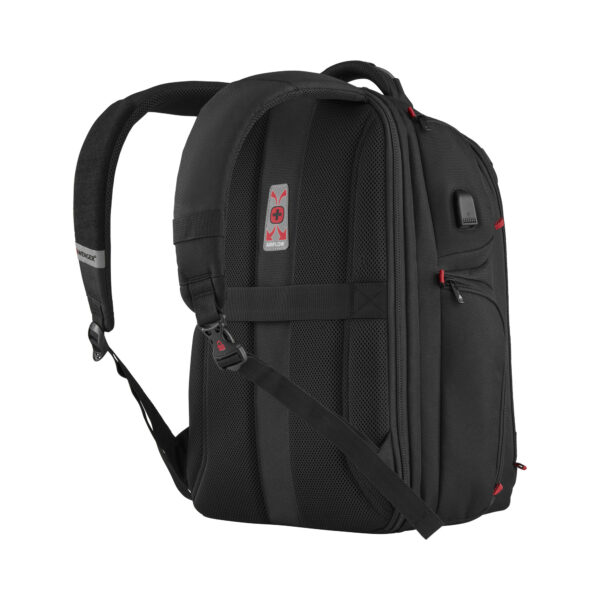 Wenger Tech PlayerOne 17.3" Gaming Laptop Backpack, Black