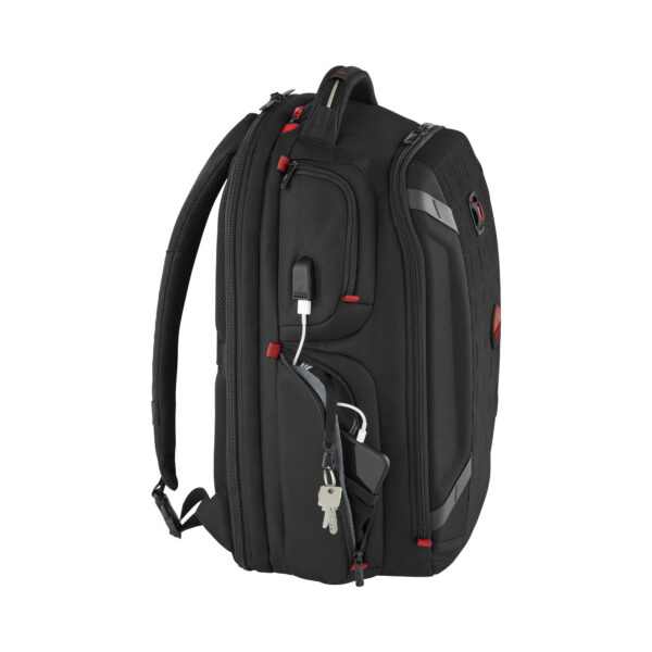 Wenger Tech PlayerOne 17.3" Gaming Laptop Backpack, Black