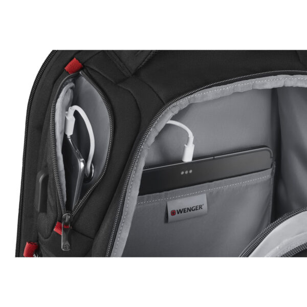 Wenger Tech PlayerOne 17.3" Gaming Laptop Backpack, Black