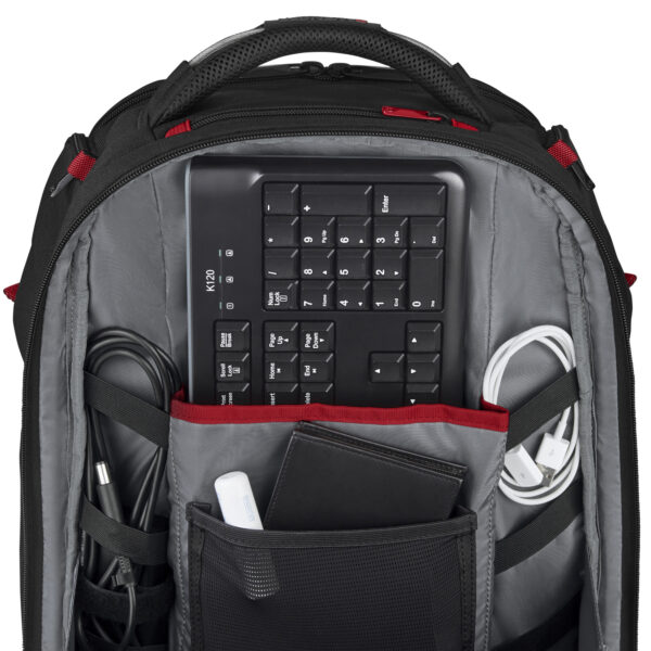 Wenger Tech PlayerOne 17.3" Gaming Laptop Backpack, Black