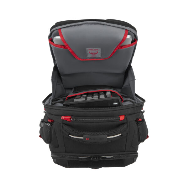 Wenger Tech PlayerOne 17.3" Gaming Laptop Backpack, Black