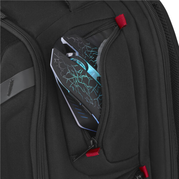 Wenger Tech PlayerOne 17.3" Gaming Laptop Backpack, Black