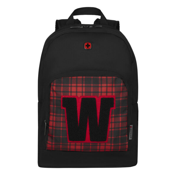 Wenger BTS 2021 Crango 16" Laptop Backpack, Black/Red Plaid