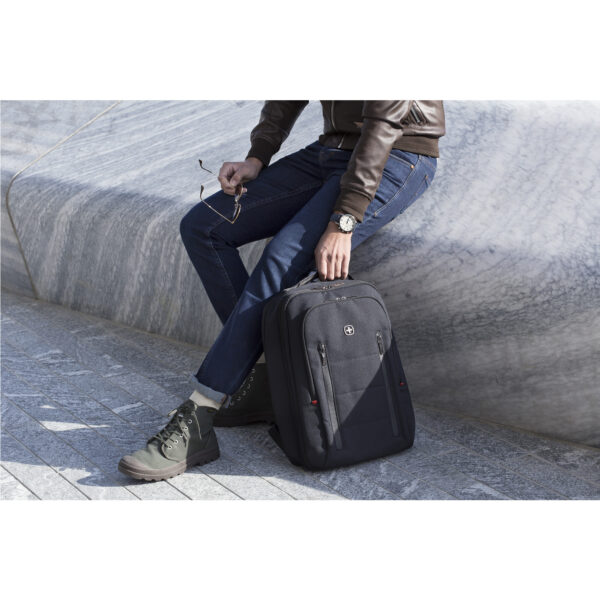 Wenger MOD City Traveller Carry-On 16" Backpack, Black