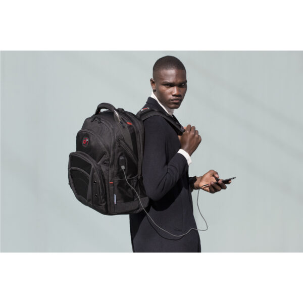 Wenger Synergy Ballistic 16" Laptop Backpack, Black