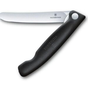 Swiss Classic Foldable Paring Knife, Black 6.7833.FB