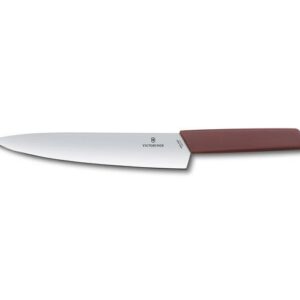 Swiss Modern Carving Knife, Grape - Red 6.9016.221B