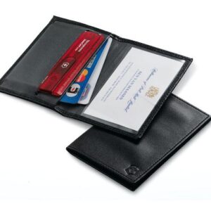 Swiss Card Pouch, Black 4.0873.L