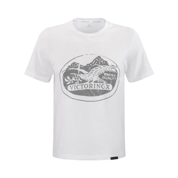 Victorinox Brand Collection, Heritage Graphic Tee, White