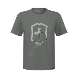 Victorinox Brand Collection, Mountain Graphic Tee, Grey
