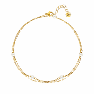 Pearl Elea Bracelet, 18k Gold Plated