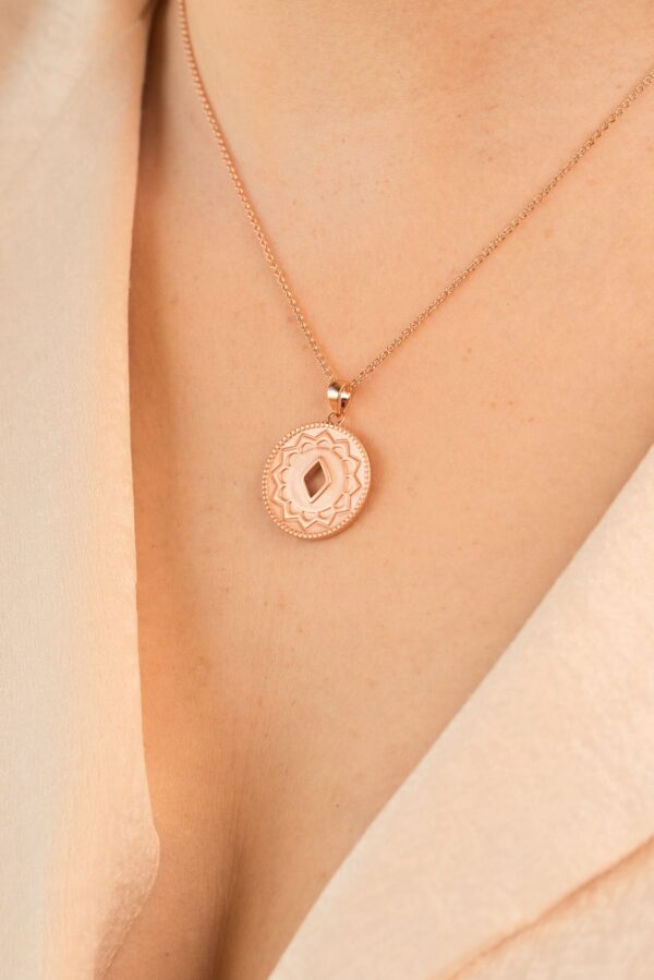 Joy Kalista Necklace, 18k Rose Gold Plated