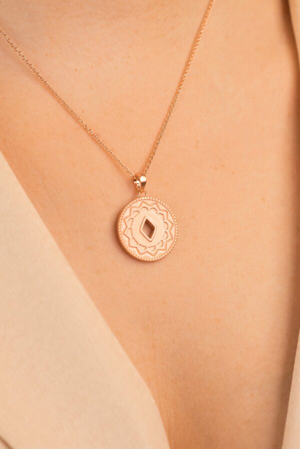 Joy Kalista Necklace, 18k Rose Gold Plated