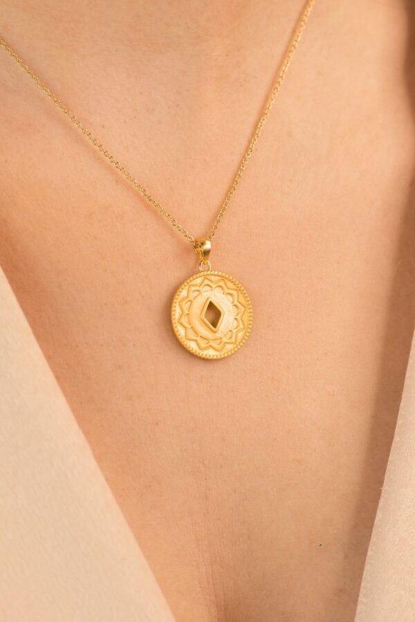 Joy Kalista Necklace, 18k Gold Plated