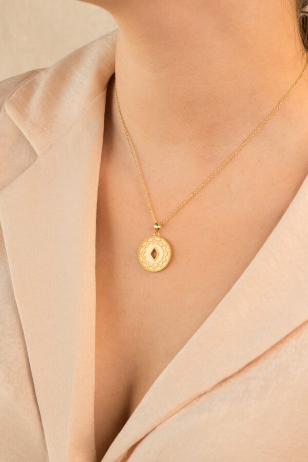 Joy Kalista Necklace, 18k Gold Plated