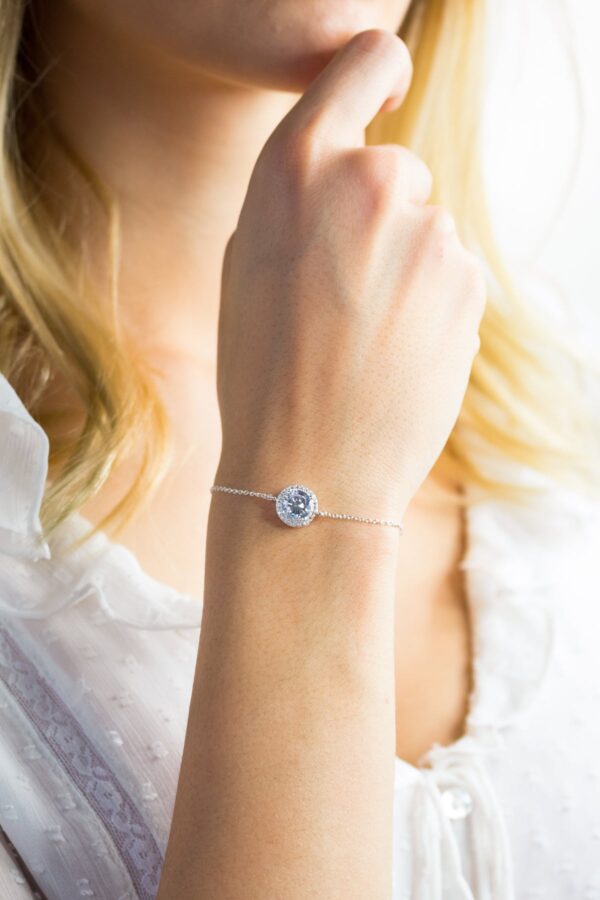 Eternity Sunshine Bracelet, Silver