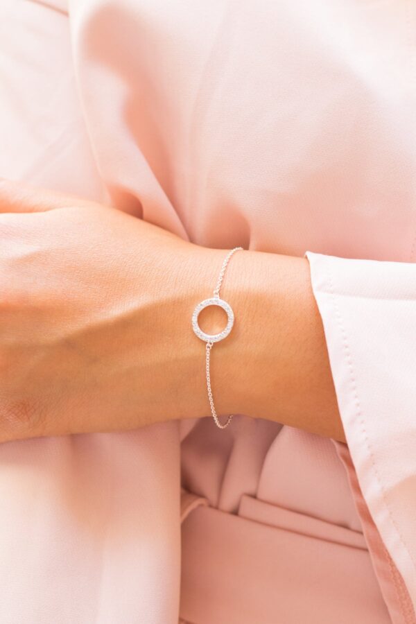 Eternity Soli Bracelet, Silver