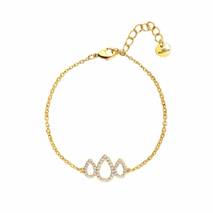 Rainfall Romie Bracelet, 18k Gold Plated