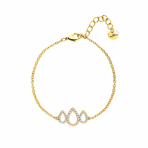 Rainfall Romie Bracelet, 18k Gold Plated