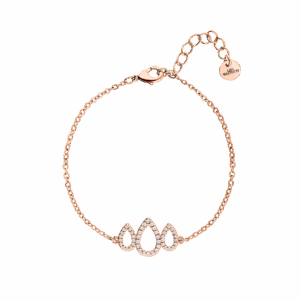 Rainfall Romie Bracelet, 18k Rose Gold Plated