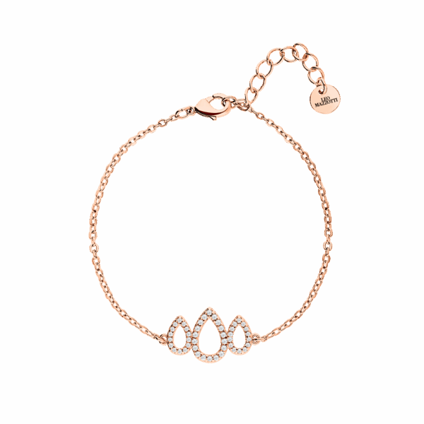 Rainfall Romie Bracelet, 18k Rose Gold Plated