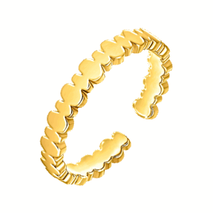 Nyla Ring, 18k Gold Plated