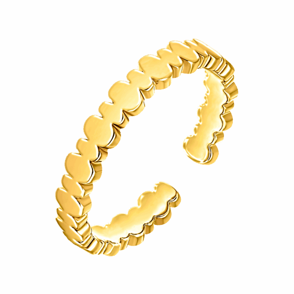 Nyla Ring, 18k Gold Plated