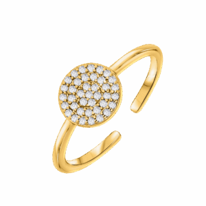 Lizi Ring, 18k Gold Plated