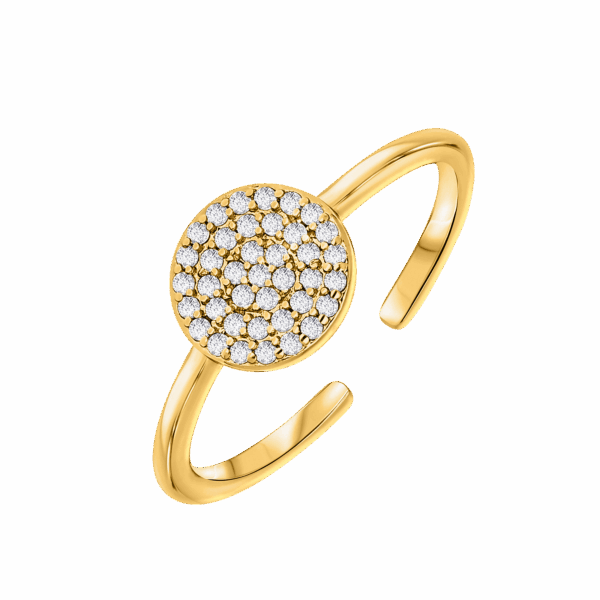 Lizi Ring, 18k Gold Plated
