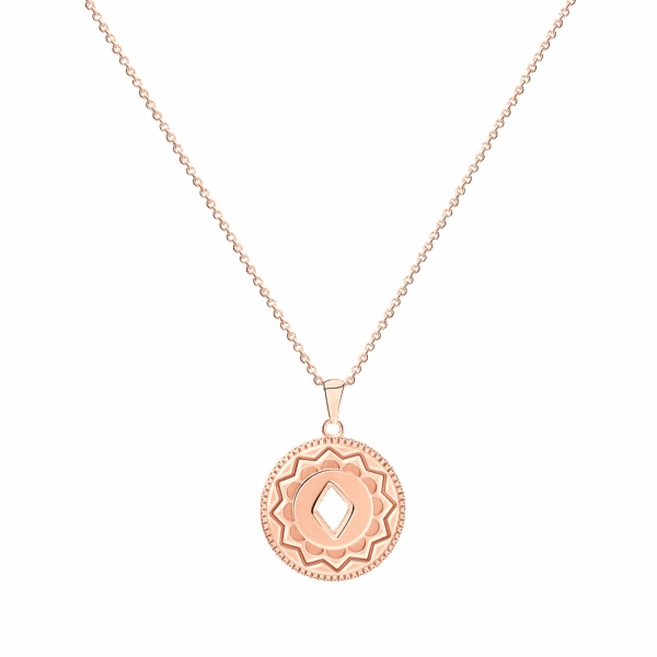 Joy Kalista Necklace, 18k Rose Gold Plated