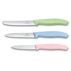 Swiss Classic Trend Colors Paring Knife Set, 3 Pieces