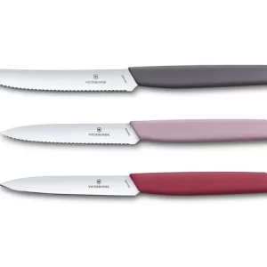 Swiss Modern Paring Knife Set, 3 pieces