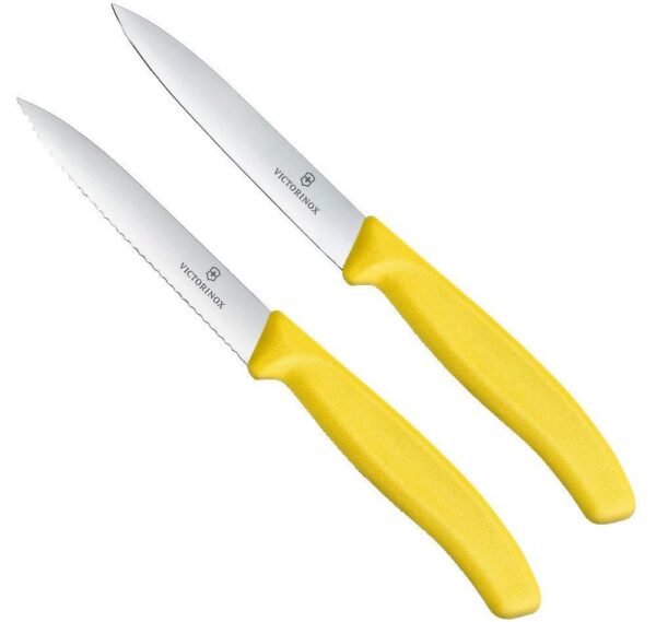 Victorinox 2 Pieces Swiss Classic Paring Knife Set (Yellow) 6.7796.L8B