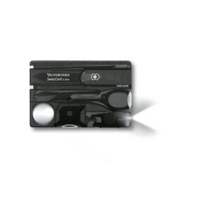 Swiss Card Lite, Black Transparent