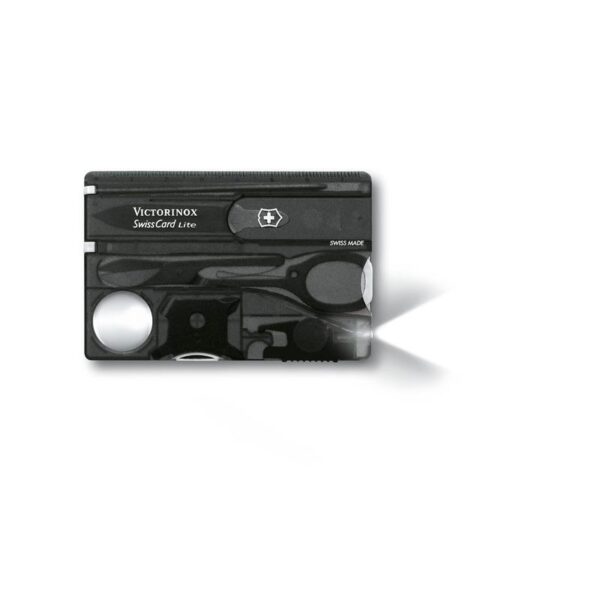 Swiss Card Lite, Black Transparent