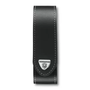 Leather Belt Pouch Black