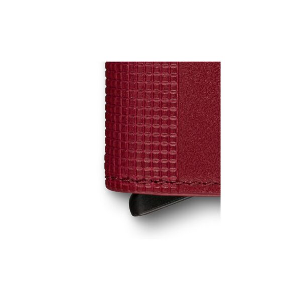 Altius Secrid, Leather Card Wallet, Victorinox Red