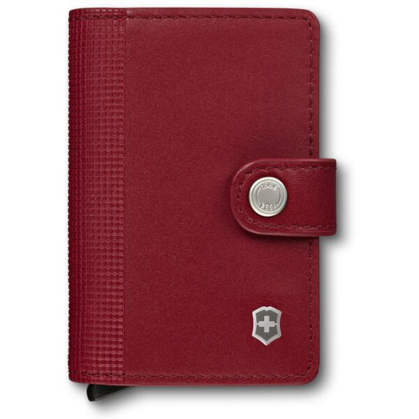 Altius Secrid, Leather Card Wallet, Victorinox Red