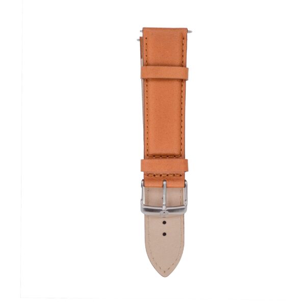 Strap - Light Brown Leather - SST brushed buckle HD240