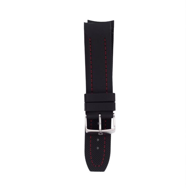 Strap Sea Force - Silicone Rubber Black/Red