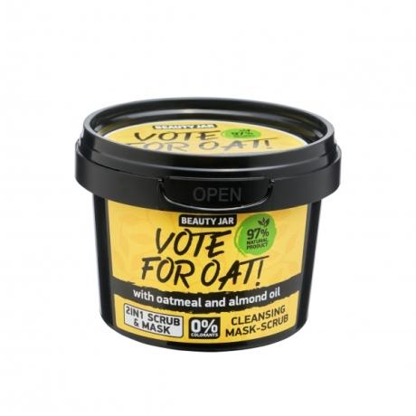 Vote For Oat!, Face Mask-Scrub