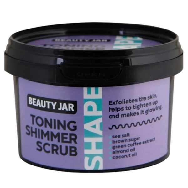 Toning Shimmer Scrub, Salt Scrub