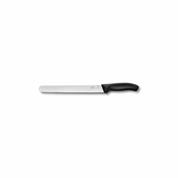 Slicing knife, 25cm, straight,fluted, 6.8223.25B