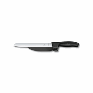 DUX-knife, 21cm, wavy, black, 6.8663.21