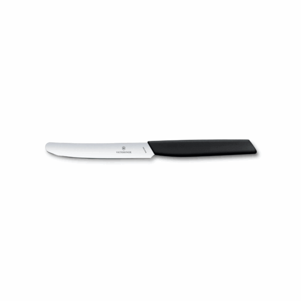 Table knife, 11cm, straight, black, 6.9003.11