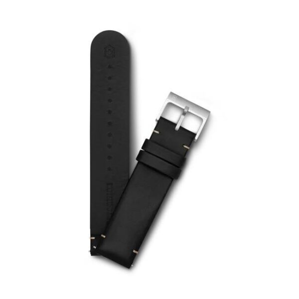 Leather Strap D1, Black
