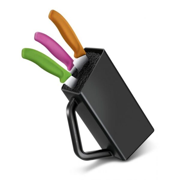 Swiss Classic, cutlery block, black, 7.7033.03